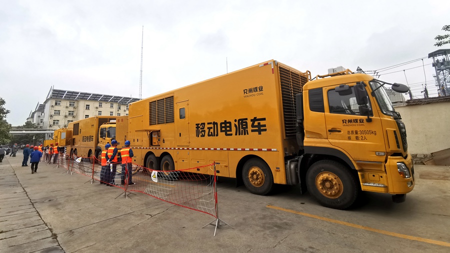 泰豪&middot;拉斯维加斯3499官网逆功率吸收车初次&ldquo;护航&rdquo;中压电源车