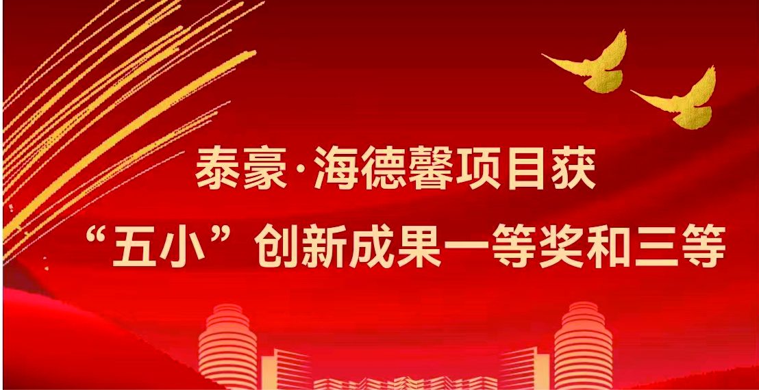幼创新  大收成  泰豪&middot;拉斯维加斯3499官网项目荣获2023年&ldquo;五幼&rdquo;创新成就一等奖和三等奖